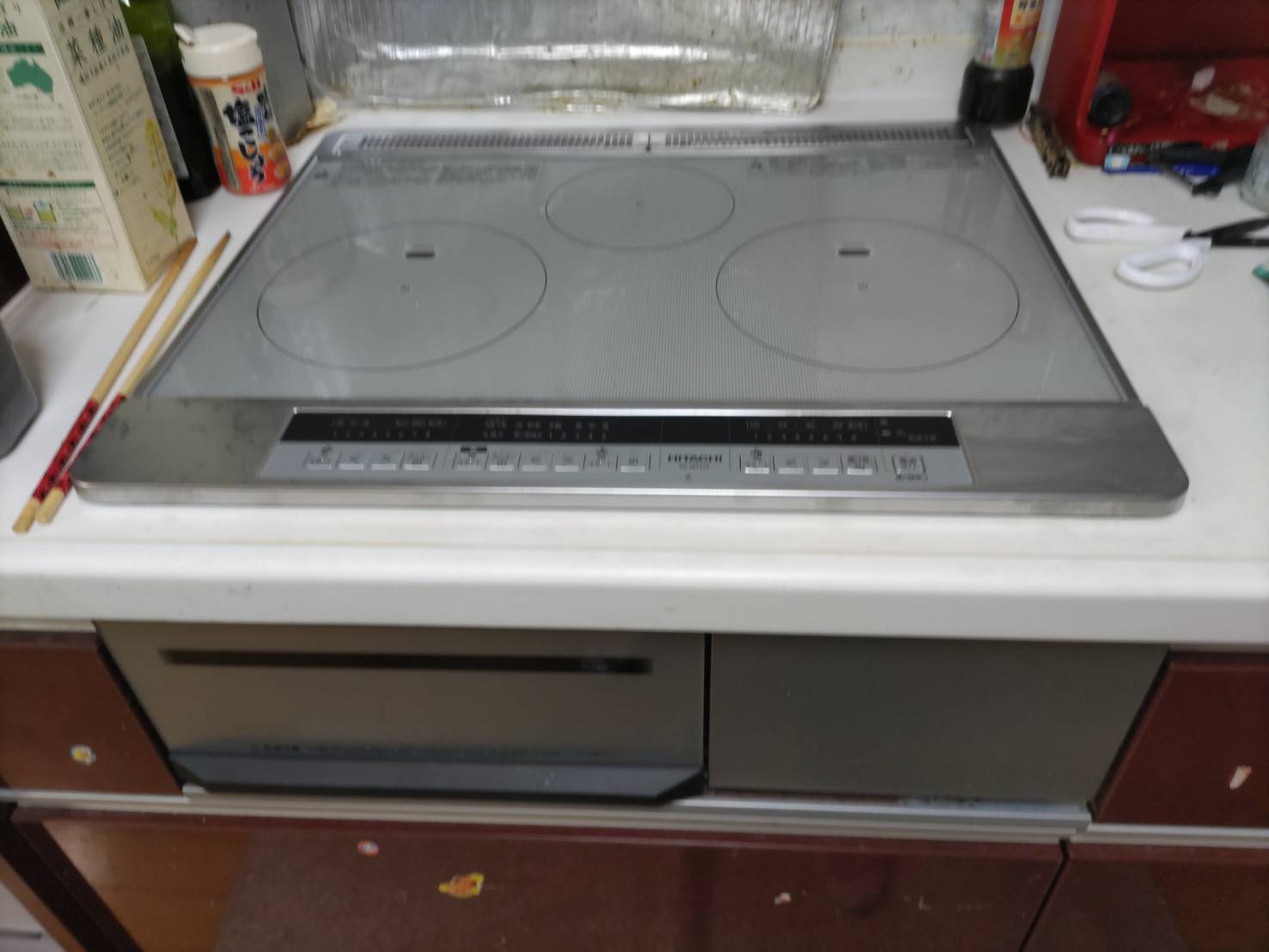 日高市高萩　IHコンロ交換　19万円（工事費込・税込）