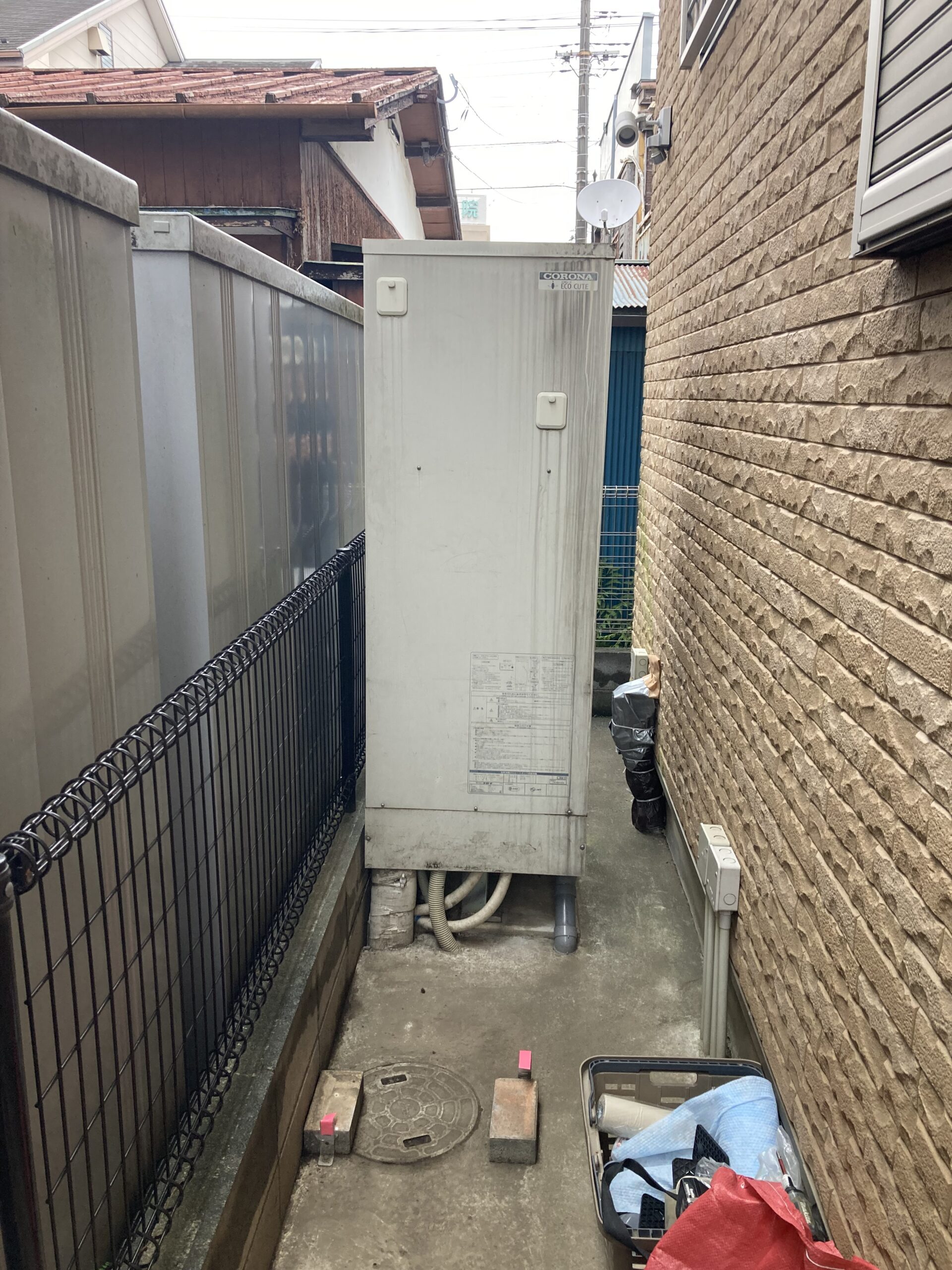 飯能市稲荷町　エコキュート交換　62万7千円（工事費込・税込）