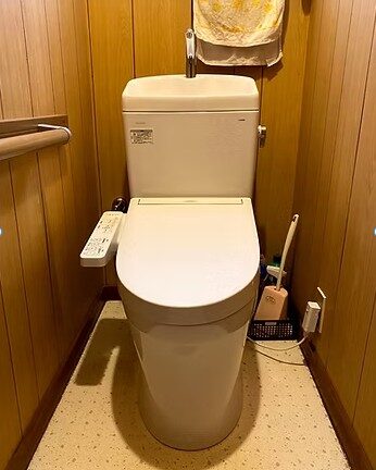 日高市原宿　トイレリフォーム　18万4千円（工事費込・税込）