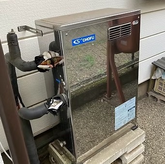 日高市高萩　給湯器交換　18万8千円（工事費込・税込）