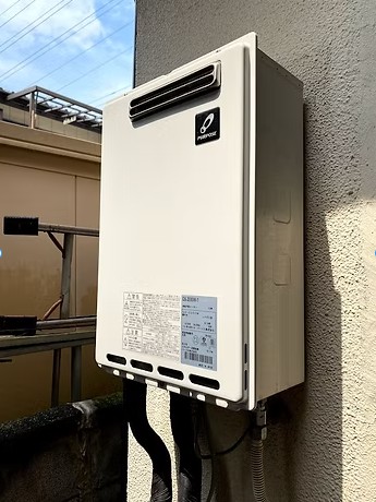 日高市高萩　給湯器交換　8万5千円（工事費込・税込）