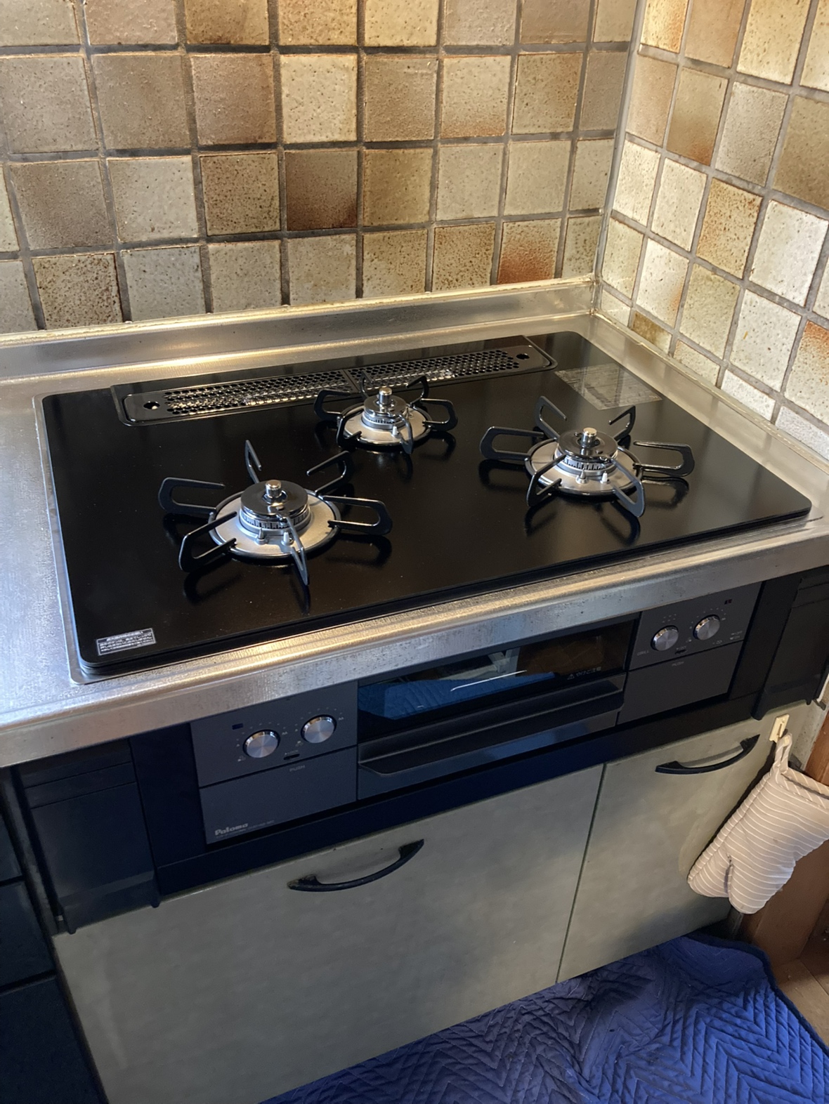 日高市高萩　ビルトインコンロ交換　18万8千円（工事費込・税込）